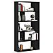 Armadio per Libri Rovere Nero 80 x 24 x 159 cm - Foto miniatura 3