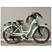 Bici Elettrica Venere Misura 26 Retro' 6v Batteria A Portapacchi 36v 14ah E-bike Motore Posteriore 250w E-ven26retro - H 43 Verde Oliva - Foto miniatura 2