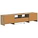 Mobile TV LED a 5 pezzi Rovere Artigianale Legno ingegnerizzato - Foto miniatura 4