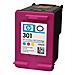 CH562EE Cartuccia Ink Originale 301 Ciano Gialla Magenta per HP Deskjet 1000 / 3050 aIO series Capacità 165 Pagine - Foto miniatura 3