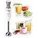 Frullatore ad Immersione MSM-66120 Potenza 600 Watt Colore Bianco / Silver - Foto miniatura 7