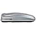Box Tetto Baule Portatutto 530l Doppia Apertura Argento Lucido Abs - Foto miniatura 3