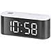 Orologio Sveglia Digitale Con Termometro E Grande Display Ec 883 Bl Bianco - Foto miniatura 1