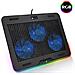 Aurora Base Di Raffreddamento Rgb Per Pc Portatili Da 11"" A 17 "" + Alimentata Usb + Supporto Di Raffreddamento Per Laptop Da Gaming + Stabile E Robusto + Ampia Compatibilità - Foto miniatura 1