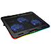 Aurora Base Di Raffreddamento Rgb Per Pc Portatili Da 11"" A 17 "" + Alimentata Usb + Supporto Di Raffreddamento Per Laptop Da Gaming + Stabile E Robusto + Ampia Compatibilità - Foto miniatura 6