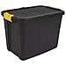 Contenitore Multiuso In Polipropilene 60l Nero / giallo 2004420130 - Foto miniatura 1