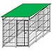 Recinzione Box In Rete Per Stoccaggio Bombole Di Gas Con Copertura Zincatura A Caldo 300x200xh180 Cm - Foto miniatura 1