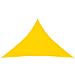 Parasole a Vela Oxford Triangolare 3,5x3,5x4,9 m Giallo - Foto miniatura 1