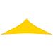 Parasole a Vela Oxford Triangolare 3,5x3,5x4,9 m Giallo - Foto miniatura 3