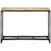 Tavolo Consolle 110x35x75 Cm In Legno Massello Di Mango - Foto miniatura 2