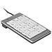 UltraBoard 955 Numeric tastierino numerico USB PC Argento, Bianco - Foto miniatura 1