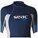 Seac Rash Guard Short Evo Uomo Xs Blu - Foto miniatura 2