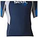 Seac Rash Guard Short Evo Uomo Xs Blu - Foto miniatura 3
