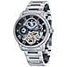 Longitude Es-8006-11, Orologio Da Polso Analogico Da Uomo, Cinturino In Acciaio Inossidabile, Argento - Foto miniatura 1