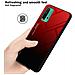 Custodia Compatibile Con Xiaomi Redmi 9t / Poco M3 In Rosso - Nero - Coperchio Protettivo Bicolore In Vetro Temperato E Silicone Tpu - Foto miniatura 6