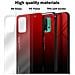 Custodia Compatibile Con Xiaomi Redmi 9t / Poco M3 In Rosso - Nero - Coperchio Protettivo Bicolore In Vetro Temperato E Silicone Tpu - Foto miniatura 7