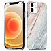 Custodia Compatibile Con Apple Iphone 12 / Iphone 12 Pro In Marmo Bianco Rosa No. 21 - Coperchio Protettivo In Silicone Tpu Con Motivo A Mosaico - Foto miniatura 6