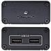 Extender USB 3.0 a 2 Porte su Fibra Multimodale OM3 - LC /LC - Hub 2x USB-A 5Gbps - Resistente Estensore USB su Fibra Ottica fino a 350m - Extender USB Ottico - Foto miniatura 3
