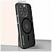 Cover Magsafe Per Iphone 15 Pro Max Robusta Antiscivolo Grip Case Nera - Foto miniatura 2