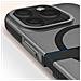 Cover Magsafe Per Iphone 15 Pro Max Robusta Antiscivolo Grip Case Nera - Foto miniatura 4