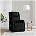 Poltrona Massaggiante Nera In Similpelle - Foto miniatura 1
