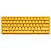 One 3 Yellow Mini Tastiera Gaming USB Tedesco Giallo - Foto miniatura 1