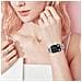 Elegante Cinturino Intrecciato Per Apple Watch Silver - Foto miniatura 5