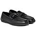 Driving Metal Bar Mocassino Pelle Scarpe Uomo Nero Eu 44, Hm0hm01473 Beh - Foto miniatura 1