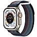 Cinturino Sport Loop In Nylon Intrecciato Per Apple Watch Blue+orange S - Foto miniatura 4