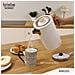 Kt1165wht Nordic Bollitore Elettrico 1,7l Cordless, Ebollizione Rapida Senza Bpa, Base 360 2200w Bianco - Foto miniatura 5