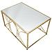 Tavolino Mf552 - Oro - Metallo - 90x60x45 Cm - Foto miniatura 5