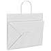 Sacchetti di Carta 250 pz con Manici Bianchi 32x22x28 cm - Foto miniatura 9