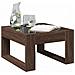 Tavolino Salotto con LED Infinity Rovere Marrone 50x53x30 cm - Foto miniatura 5