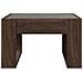 Tavolino Salotto con LED Infinity Rovere Marrone 50x53x30 cm - Foto miniatura 7