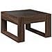 Tavolino Salotto con LED Infinity Rovere Marrone 50x53x30 cm - Foto miniatura 8