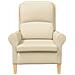 poltrona Crema 76 x 94 x 102 cm Tessuto - Foto miniatura 4