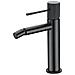 Imex Miscelatore Bidet Monocomando In Ottone Finitura Black Gun Metal Con Cartuccia Ceramica Ø26 Mm Top 2 Flessibili 3-8 Inclusi Altezza 200 Mm Canna 130 Mm – Modello Bdd038-2bgm - Foto miniatura 1