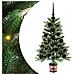 Albero di Natale con 150 LED con supporto Verde 90 cm PE - Foto miniatura 1