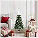 Albero di Natale con 150 LED con supporto Verde 90 cm PE - Foto miniatura 2