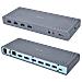 CADUAL4KDOCKUK replicatore di porte e docking station per laptop Cablato USB 3.2 Gen 1 (3.1 Gen 1) Type-C Nero, Turchese - Foto miniatura 8