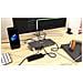 CADUAL4KDOCKUK replicatore di porte e docking station per laptop Cablato USB 3.2 Gen 1 (3.1 Gen 1) Type-C Nero, Turchese - Foto miniatura 9