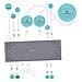 CADUAL4KDOCKUK replicatore di porte e docking station per laptop Cablato USB 3.2 Gen 1 (3.1 Gen 1) Type-C Nero, Turchese - Foto miniatura 11
