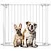 Bettacare Cancelletto Per Cani Safestep, Bianco, 96cm - 103cm, Passaggio Extra Basso, Apertura Extra Larga Di 81cm - Foto miniatura 1
