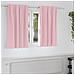 Tende Blackout con Anelli 2 pcs Rosa baby 140 x 140 cm - Foto miniatura 2