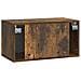 Mobile Porta TV da Muro Rovere Fumo 59,5 x 31 x 30 cm - Foto miniatura 6