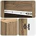 Set di armadi 2 pcs Rovere Artigianale 66 x 34,5 x 95 cm - Foto miniatura 7