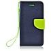 Fancy Book Cover Custodia - Samsung Galaxy J5 2017 Blu-limone - Foto miniatura 1