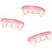 1 Kg Di Caramelle Haribo A Forma Di Denti Da Vampiro Taglia Unica - Foto miniatura 2