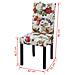 Set 6 Sedie Da Tavola In Legno Con Design Floreale - Foto miniatura 7