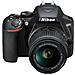 Reflex Digitale D3500 + Nikkor AF-P 18/55VR / 24.2 Megapixel / LCD 3" / SD 16 GB Premium Lexar Nero - Foto miniatura 4